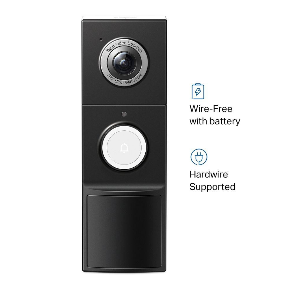TP-LINK Tapo Video Doorbell Camera, 2K 5MP Resolution, Night Vision, Tapo D235 - Image 2