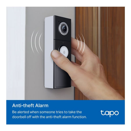 TP-LINK Tapo Video Doorbell Camera, 2K 5MP Resolution, Night Vision, Tapo D235 - Image 8
