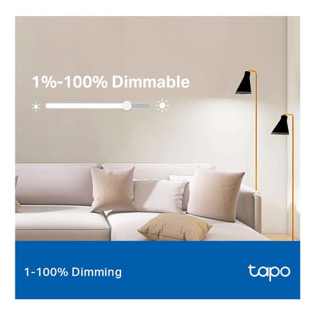 TP-LINK Smart WiFi Light Bulb Daylight & Dimmable, 7.0W, Tapo L520E - Image 4