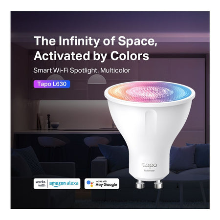 TP-LINK Smart Wi-Fi Spotlight Multicolor, 3.7W, Tapo L630 - Image 3