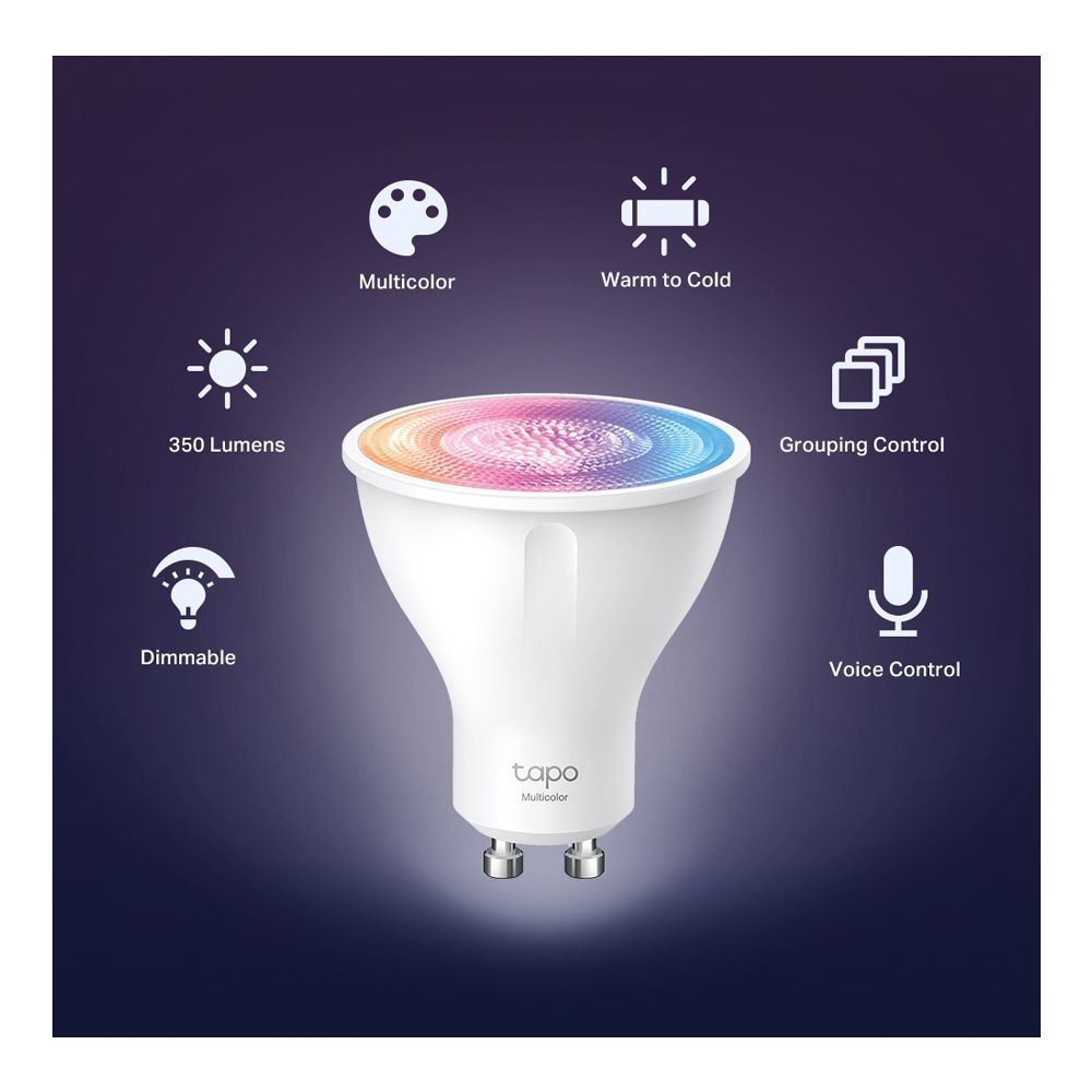 TP-LINK Smart Wi-Fi Spotlight Multicolor, 3.7W, Tapo L630 - Image 4