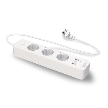 TP-LINK Smart Wi-Fi Power Strip, 3 X Smart Outlets + 2 X USB-A Port + 1 X USB-C, 2300W, 18W Fast Charging, Tapo P300 - Main Image