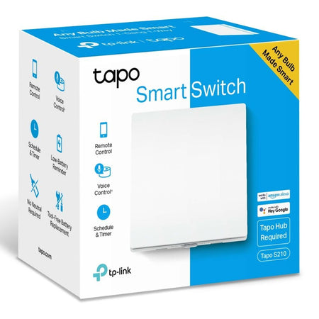 TP-LINK Smart Light Switch, 1-Gang 1-Way, Tapo S210 - Image 7