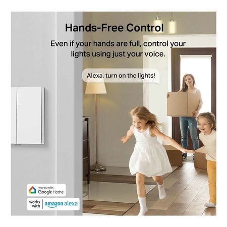 TP-LINK Smart Light Switch, 2-Gang 1-Way, Tapo S220 - Image 4