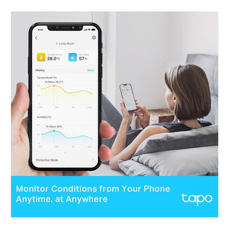 TP-LINK Smart Temperature & Humidity Monitor, Tapo T315 - Image 3