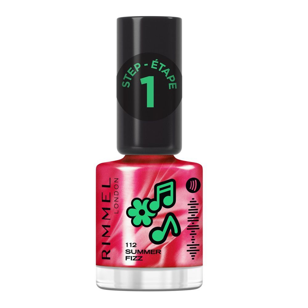 Rimmel Super Gel Nail Polish, Vegan, 112 Summer Frizz, 12ml - Main Image