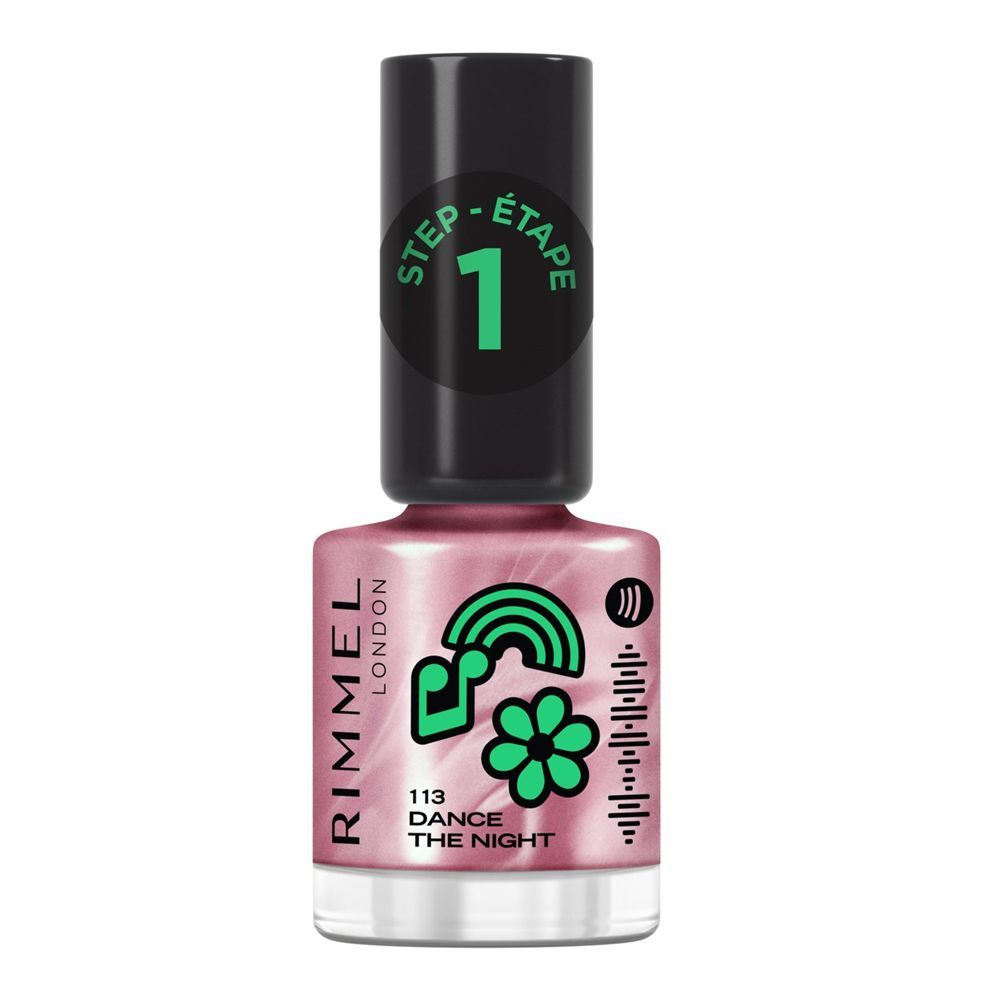 Rimmel Super Gel Nail Polish, Vegan, 113 Dance The Night, 12ml - Main Image