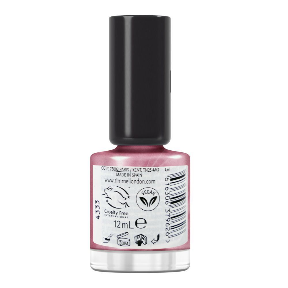 Rimmel Super Gel Nail Polish, Vegan, 113 Dance The Night, 12ml - Image 2
