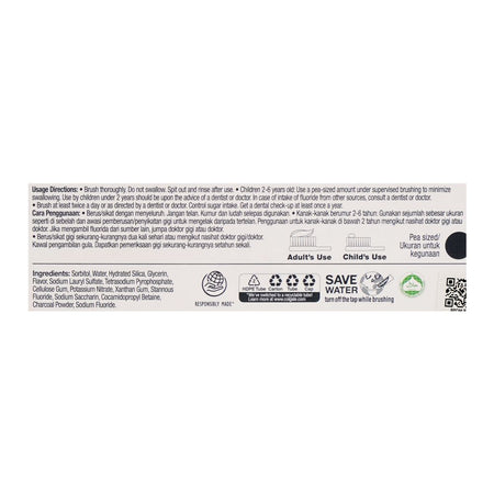 Colgate Total Active Prevention Charcoal Clean Toothpaste, 110ml - Image 3