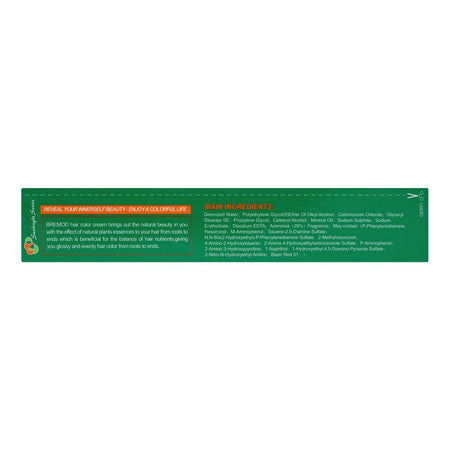 Bremod Hair Color Cream, 8/7 Light Green Blond, 100ml - Image 6