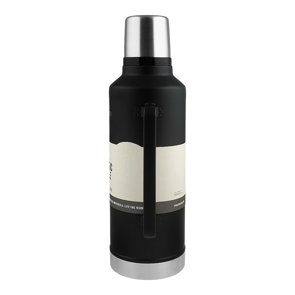 Stanley Classic Series The Legendary Classic Stainless Steel Bottle, Matte Black Pebbles, 2.3 Liters, BPA Free, 10-07935-045 - Image 3