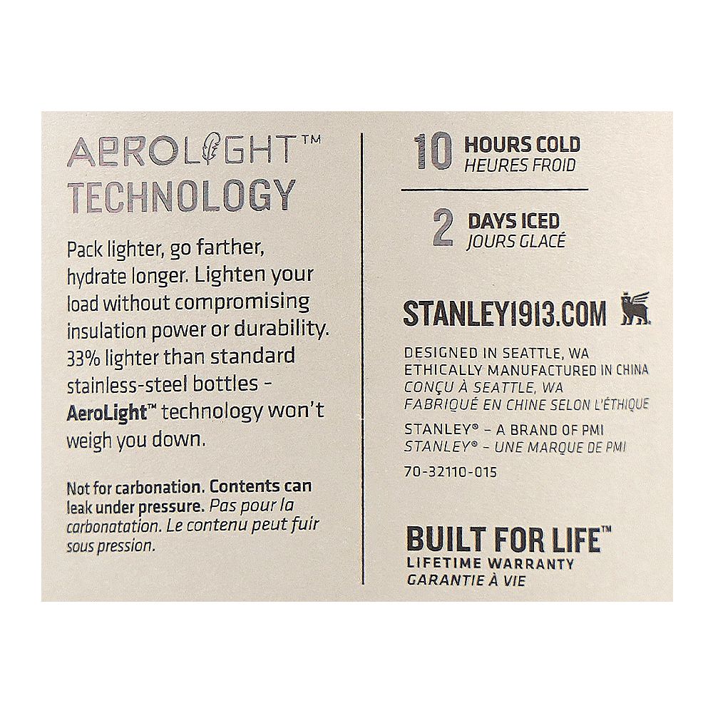 Stanley The Aerolight Ice Flow Stainless Steel Bottle, Blue, 710ml, BPA Free, 10-11284-081 - Image 4