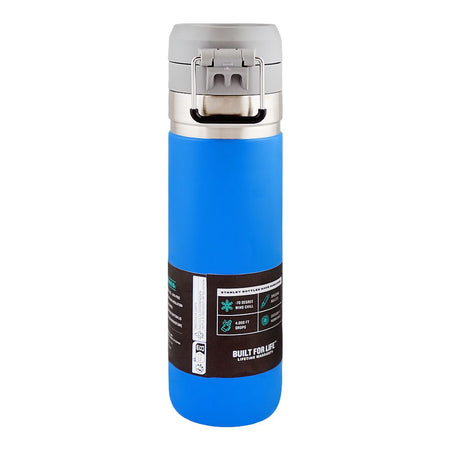 Stanley Go Series Quick-Flip Water Stainless Steel Bottle, Blue, 0.7 Liter, BPA Free, 10-09149-141 - Image 2