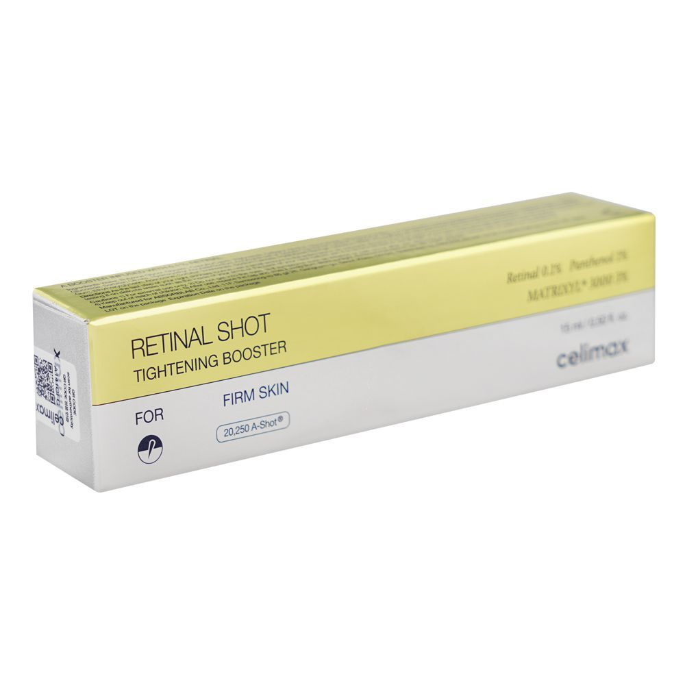 Celimax Retinol Shot Tighening Booster For Firm Skin, Glycerin, Niacinamide, For Firm Skin, 15ml - Main Image