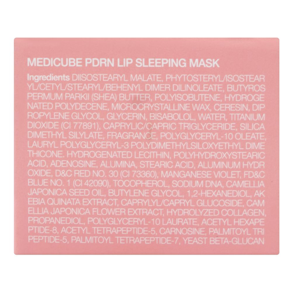 Medicube PDRN Lip Sleeping Mask, Shea Butter, Glycerin, For Dry & Chapped Lips, 10g - Image 2