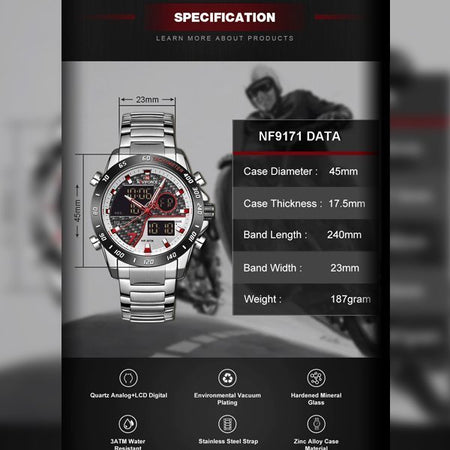Naviforce Dual NF 9171 Time Edition image 10