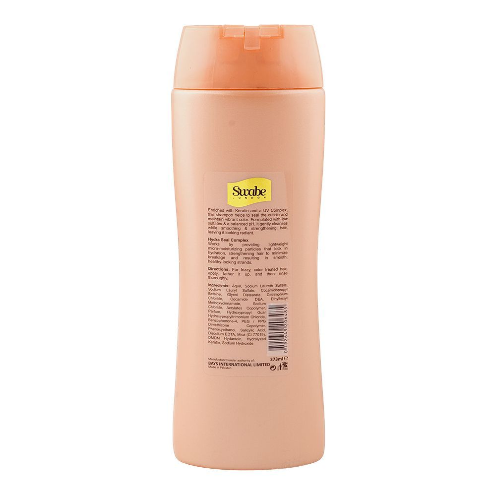 Swabe London Keratin Infusion Color Care Shampoo, For Color Treated & Frizzy Hair, 373ml - Image 2