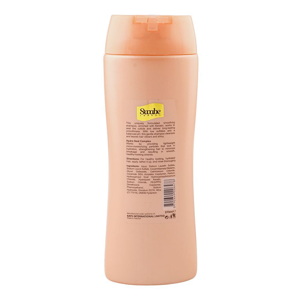 Swabe London Keratin Infusion Smoothing Shampoo, For Frizzy Hair, 373ml - Image 2