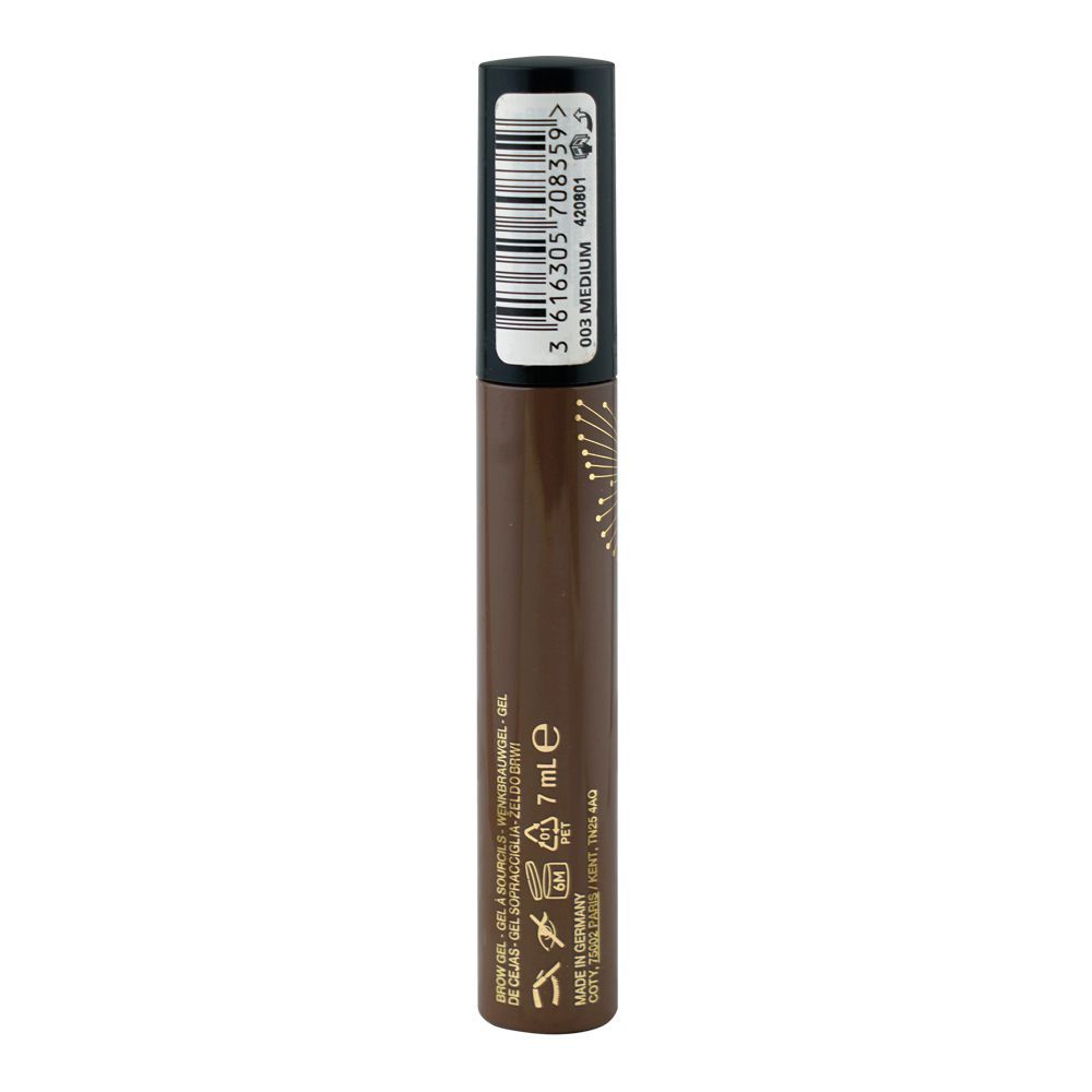 Max Factor Masterpiece Divine Brow Lamination Gel, 003 Medium, 7ml - Image 2