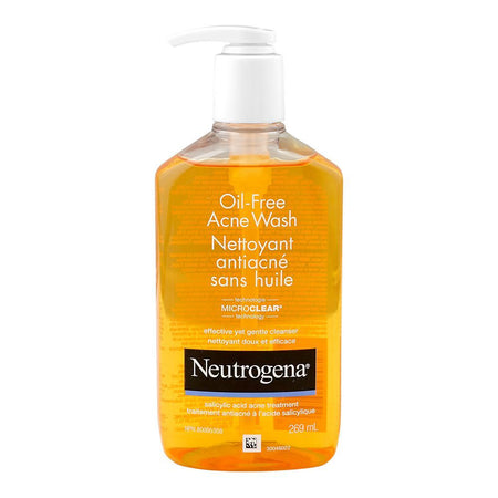 Neutrogena Oil-Free Micro Clear Acne Face Wash, Salicylic Acid, For Acne Prone Skin, 269ml - Main Image