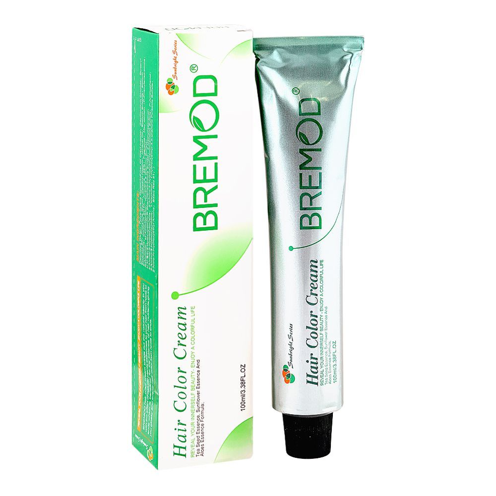 Bremod Hair Color Cream, Mineral Oil, 8/3 Light Gold Brown, 100ml - Main Image