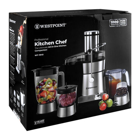 West Point All-In-1 Professional Kitchen Chef, 1000W, 220-240V, WF-1845 - Image 3