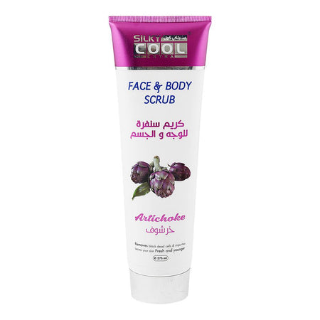 Silky Cool Extra Artichoke Face & Body Scrub, Glycerin, For Fresh & Younger Skin, 275ml - Main Image