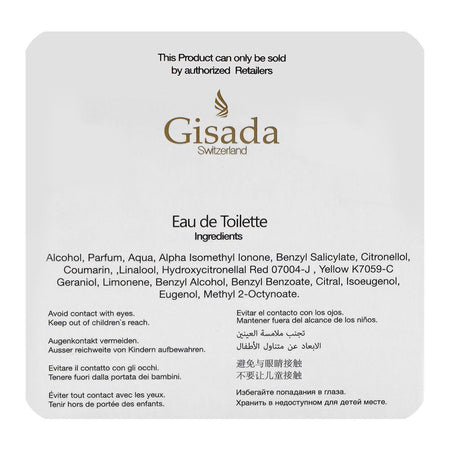 Gisada Donna, Eau De Toilette, For Women, 100ml - Image 3