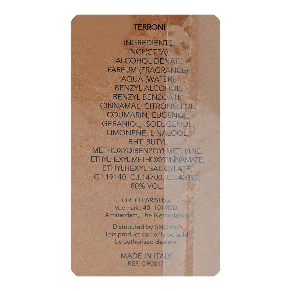Orto Parisi Terroni Parfum, For Men & Women, 50ml - Image 5
