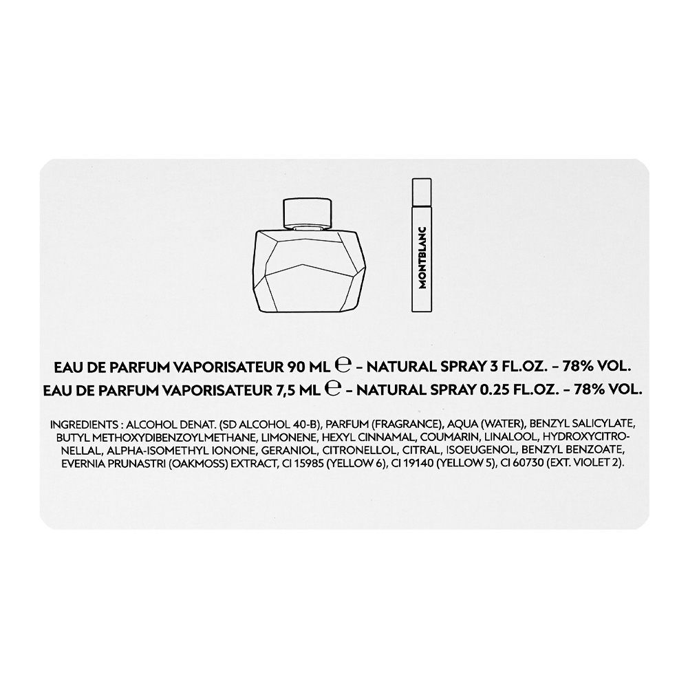 Montblanc Signature Set, For Women, Eau De Parfum 90ml + Eau De Parfum 7.5ml + Body Lotion 100ml - Image 4