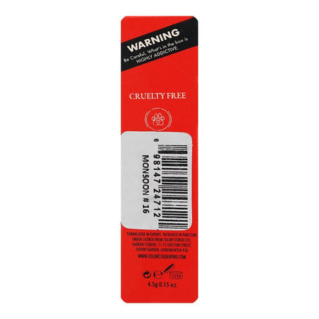 Color Studio Xoxo Limited Edition Lipstick, 16 Monsoon, 4.5g - Image 4