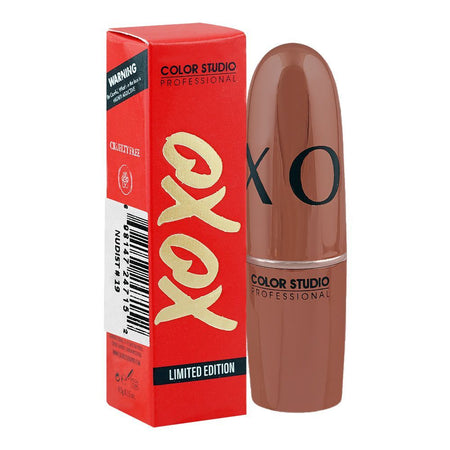 Color Studio Xoxo Limited Edition Lipstick, 19 Nudist, 4.5g - Image 3