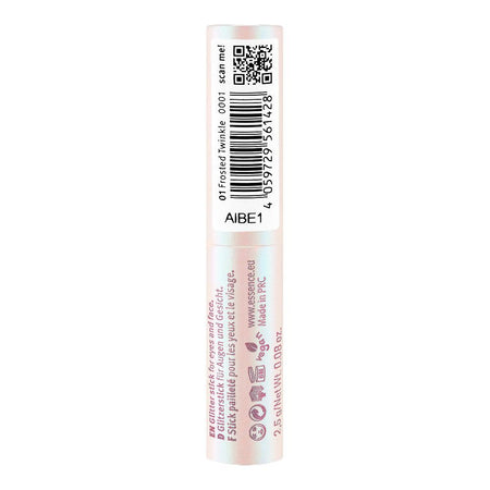 Essence Jelly Jewels Glitter Stick, Vegan, 01 Frosted Twinkle, 2.5g - Image 3