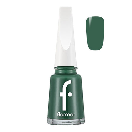 Flormar Nail Enamel, 538 Always Green, 11ml - Main Image