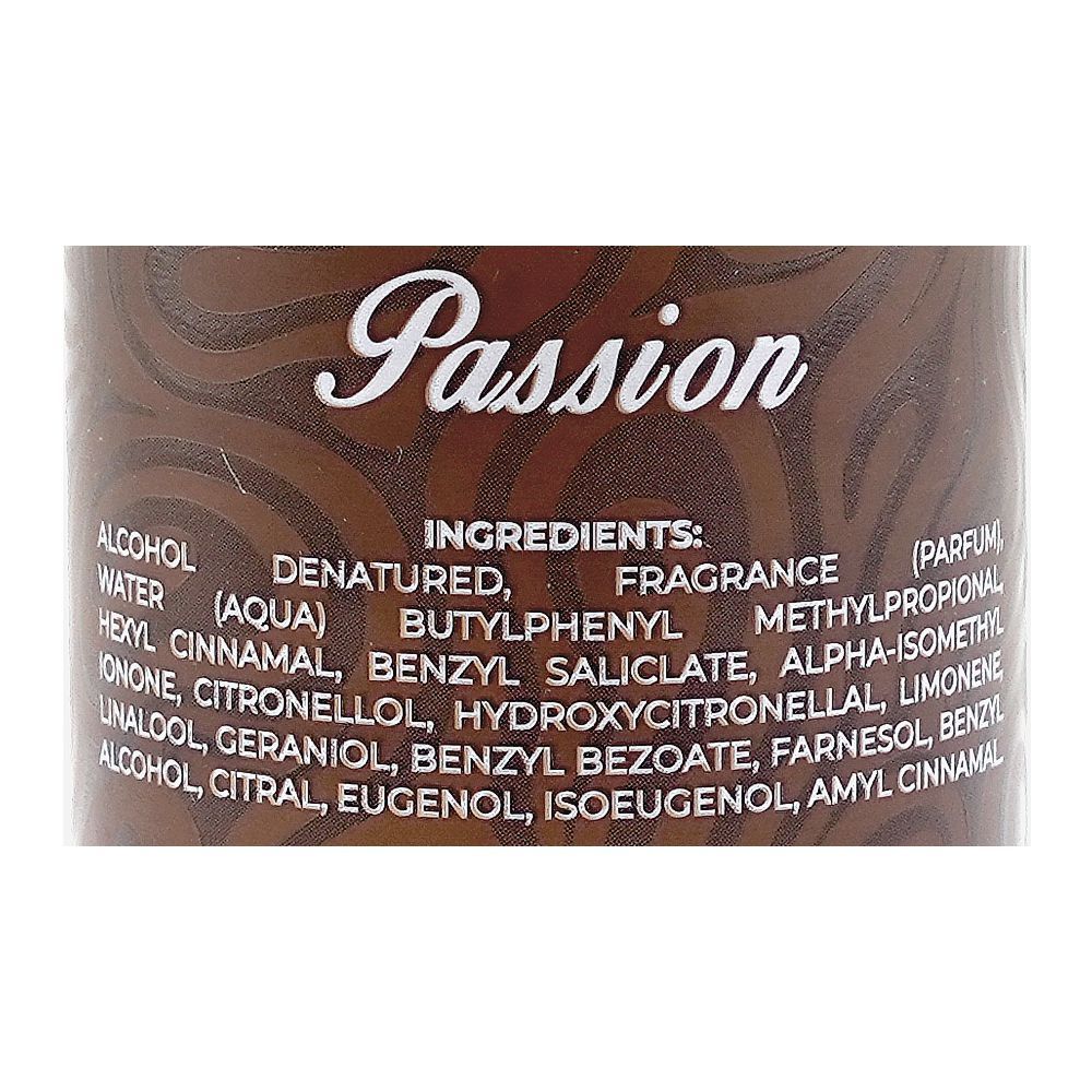 Passion Abeer Pour Homme Body Mist, For Men, 250ml - Image 3