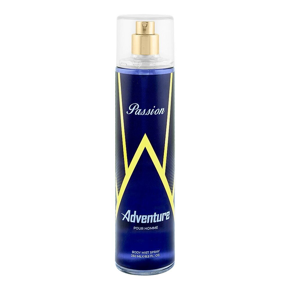 Passion Adventure Pour Homme Body Mist, For Men, 250ml - Main Image