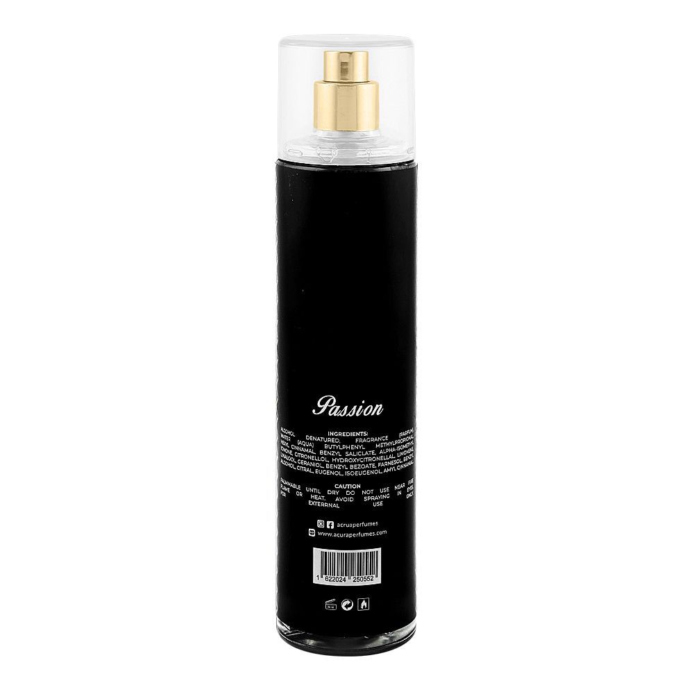 Passion Noir Pour Homme Body Mist, For Men, 250ml - Image 2