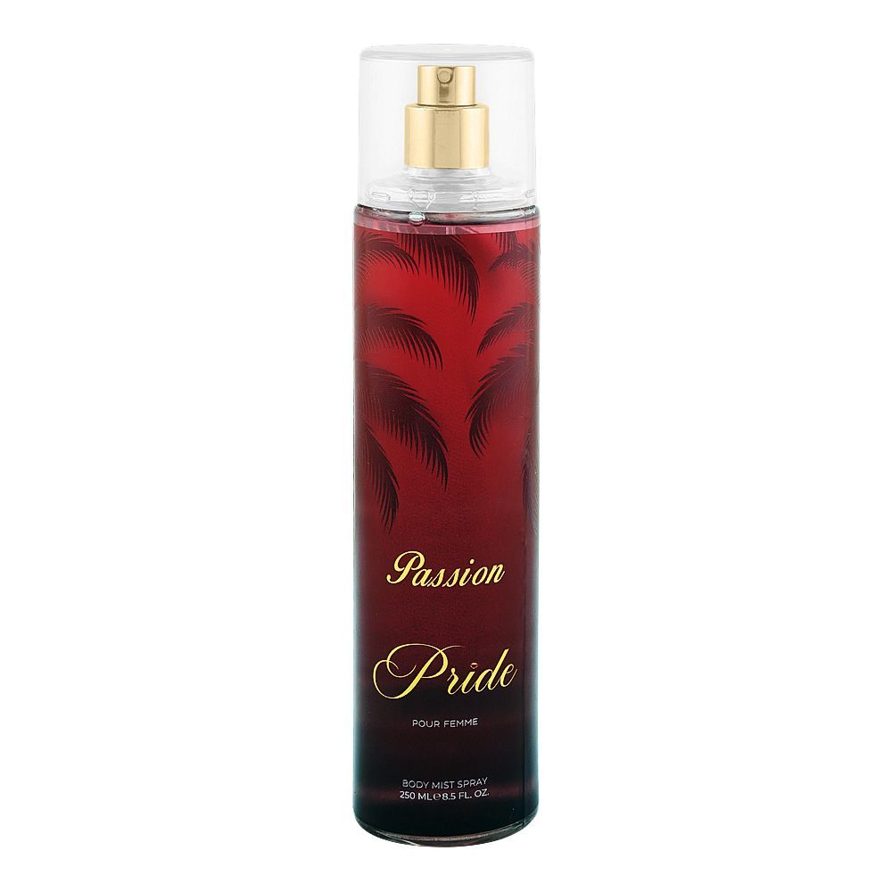 Passion Pride Pour Femme Body Mist, For Women, 250ml - Main Image