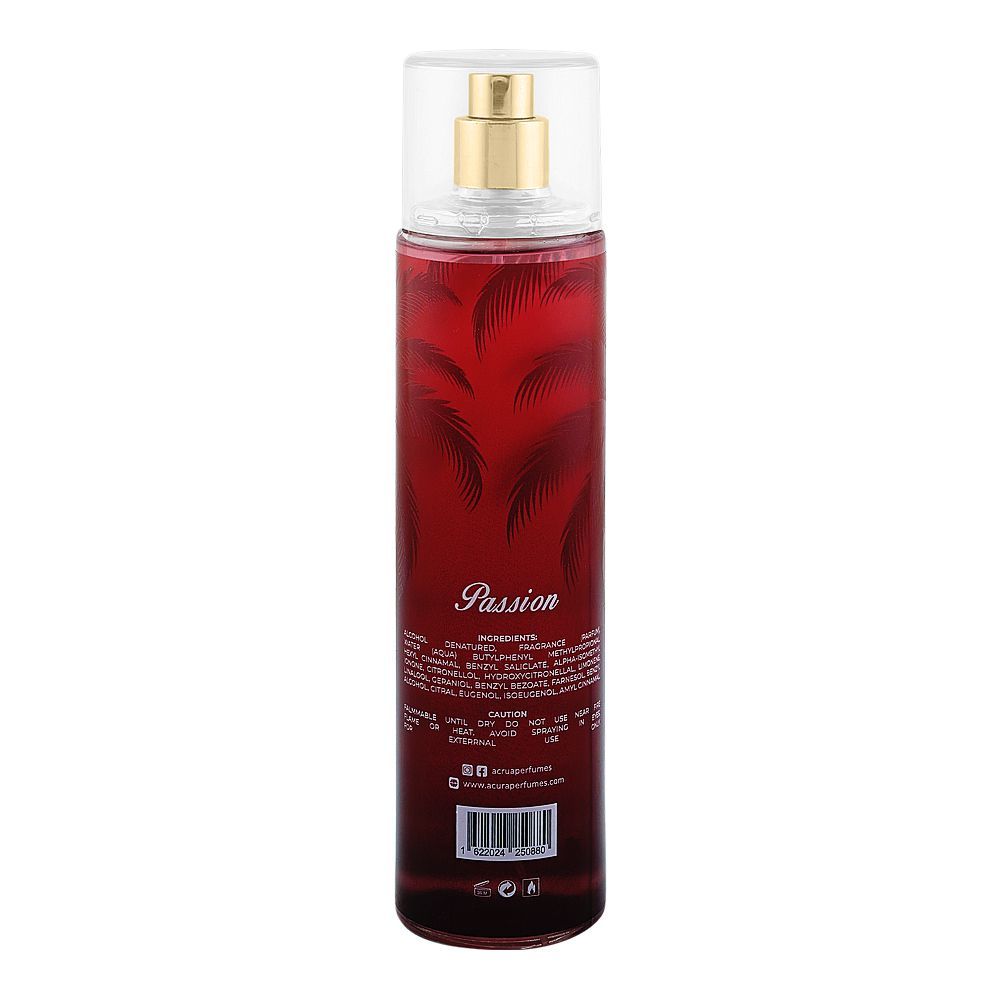 Passion Pride Pour Femme Body Mist, For Women, 250ml - Image 2
