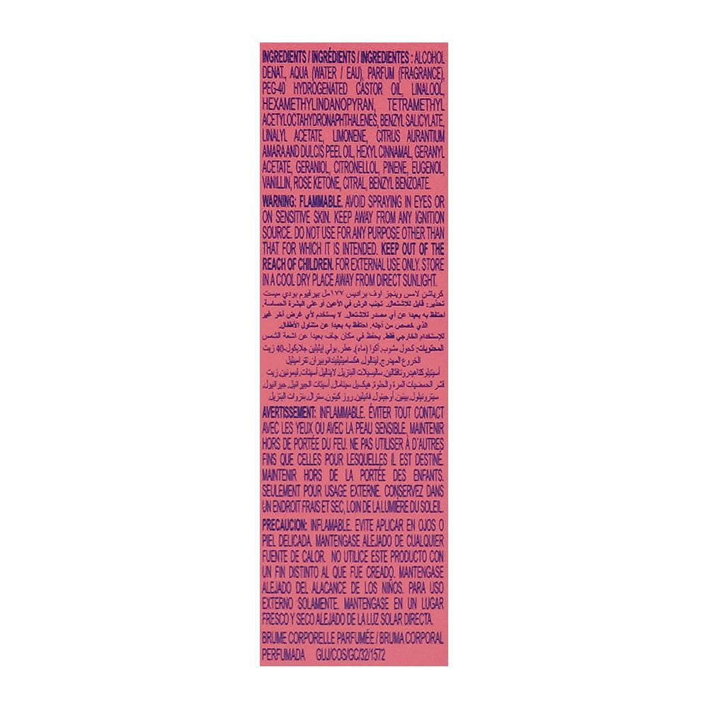 Lamis Creation For Women Wings Of Paradise Perfumed Body Mist, 177ml - Image 3