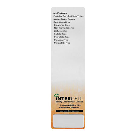 Cellcense Extra-C Vitamin C Brightening Serum, Niacinamide, Aloe vera, Paraben & Sulfate Free, For All Types of Skin, 30ml - Image 3