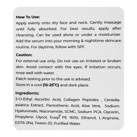 Cellcense Extra-C Vitamin C Brightening Serum, Niacinamide, Aloe vera, Paraben & Sulfate Free, For All Types of Skin, 30ml - Image 4