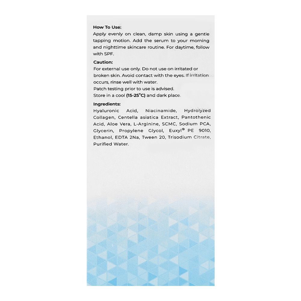Cellcense Hyaluronic & Collagen Serum, Niacinamide, Aloe Vera, For All Types Of Skin, 30ml - Image 2