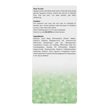 Cellcense Salicylic Acid Serum, Niacinamide, Salicylic Acid, For Acne-Prone Skin, 30ml - Image 2