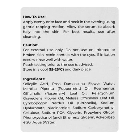 Cellcense Salicylic Acid Serum, Niacinamide, Salicylic Acid, For Acne-Prone Skin, 30ml - Image 4