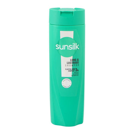 Sunsilk Long & Lustrous Elastin-Long Complex 3% Shampoo, Biotin, Vitamin B3, For Long Hair, 185ml - Image 3