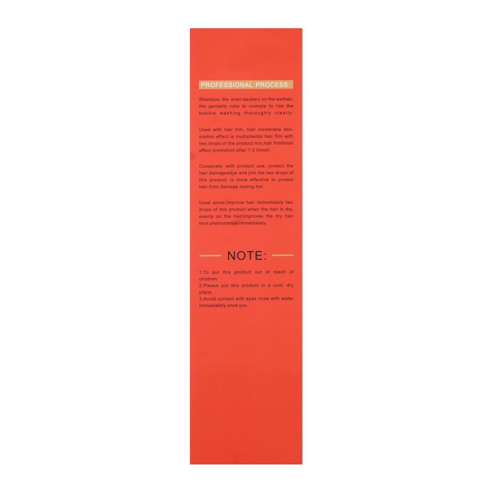 Enzo Keratin & Protein Professional Hair Serum, Vitamin B5, For Dry Hair, 100ml - Image 3