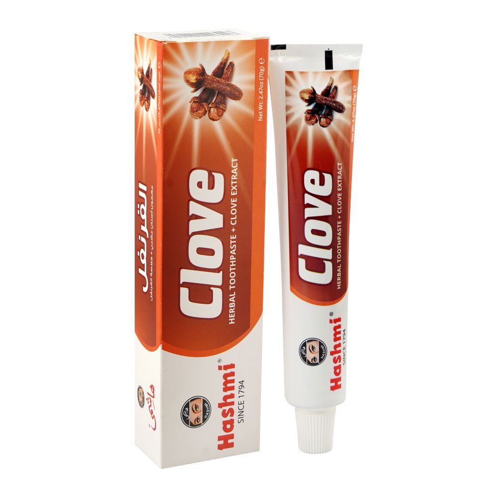 Hashmi Clove Herbal Toothpaste + Clove Extract, 70g - Main Image
