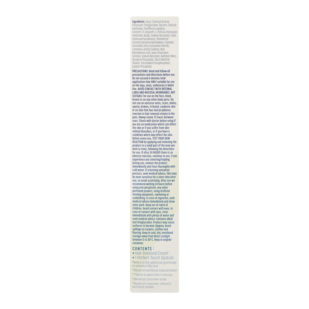 Veet Pure Rose & Freesia Fragrance Dry Skin Hair Removal Cream, 63g, 25% Extra Free - Image 2