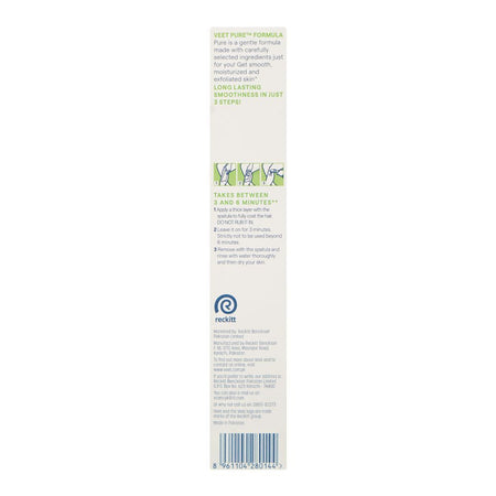 Veet Pure Rose & Freesia Fragrance Dry Skin Hair Removal Cream, 63g, 25% Extra Free - Image 4